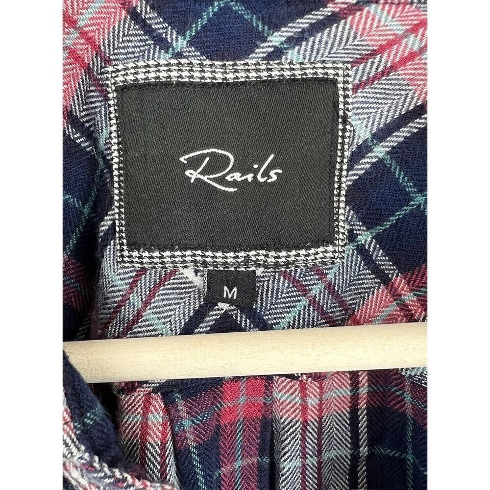 Rails Hunter Button Up Shirt Size Medium Rogue Na… - image 2